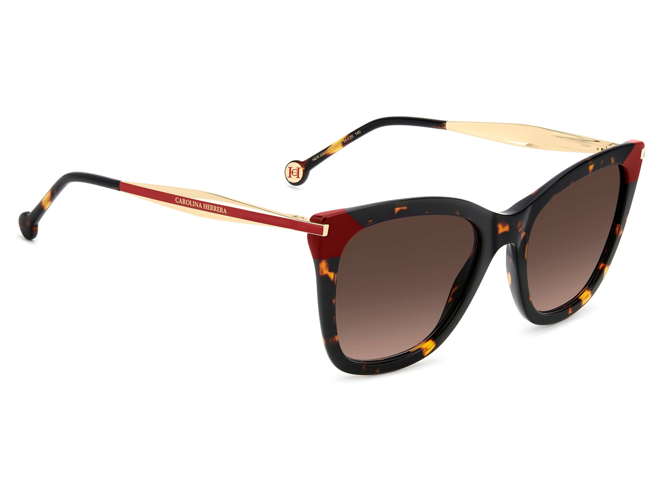 Carolina Herrera Square Sunglasses