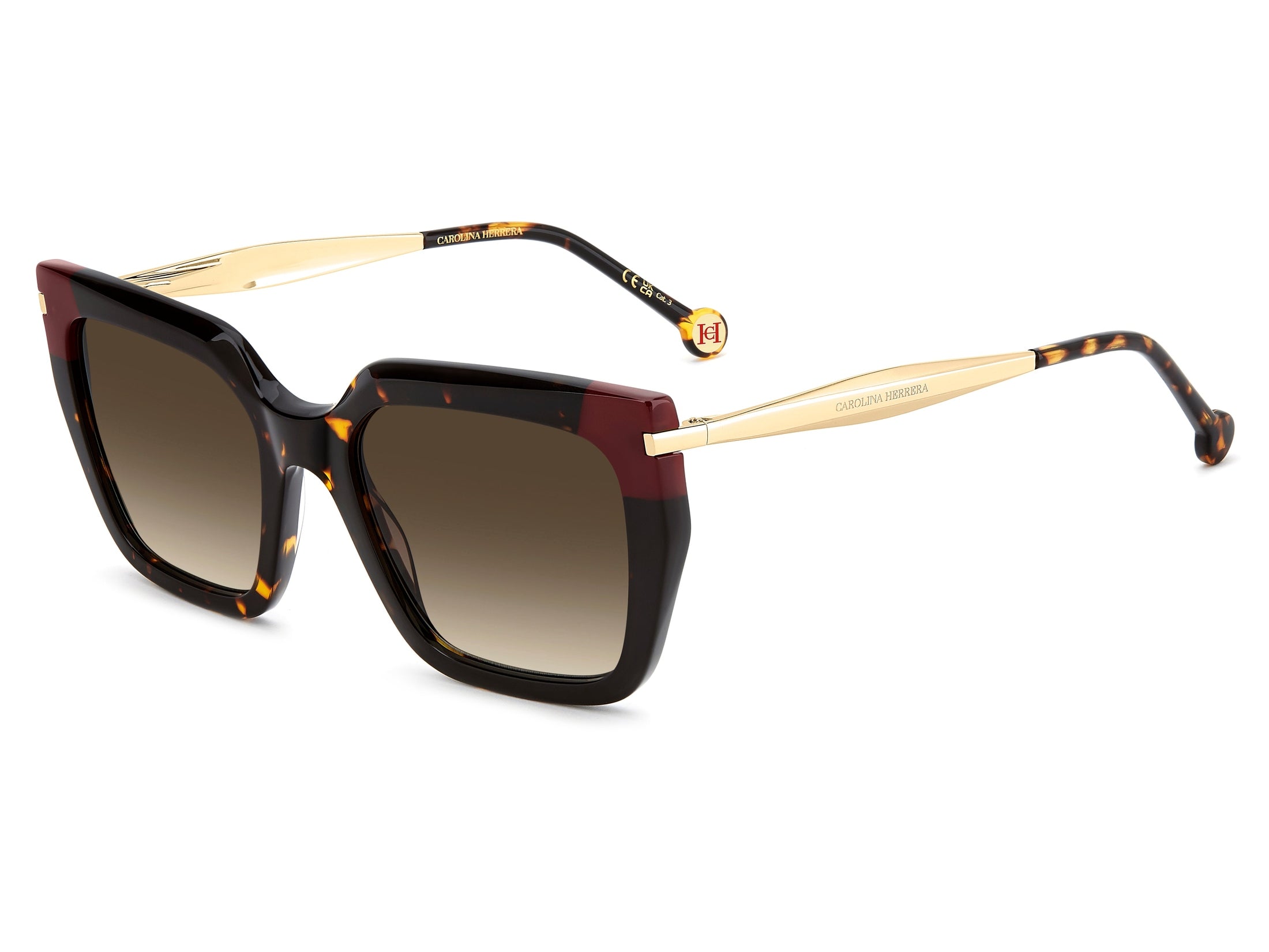 Carolina Herrera Square Sunglasses