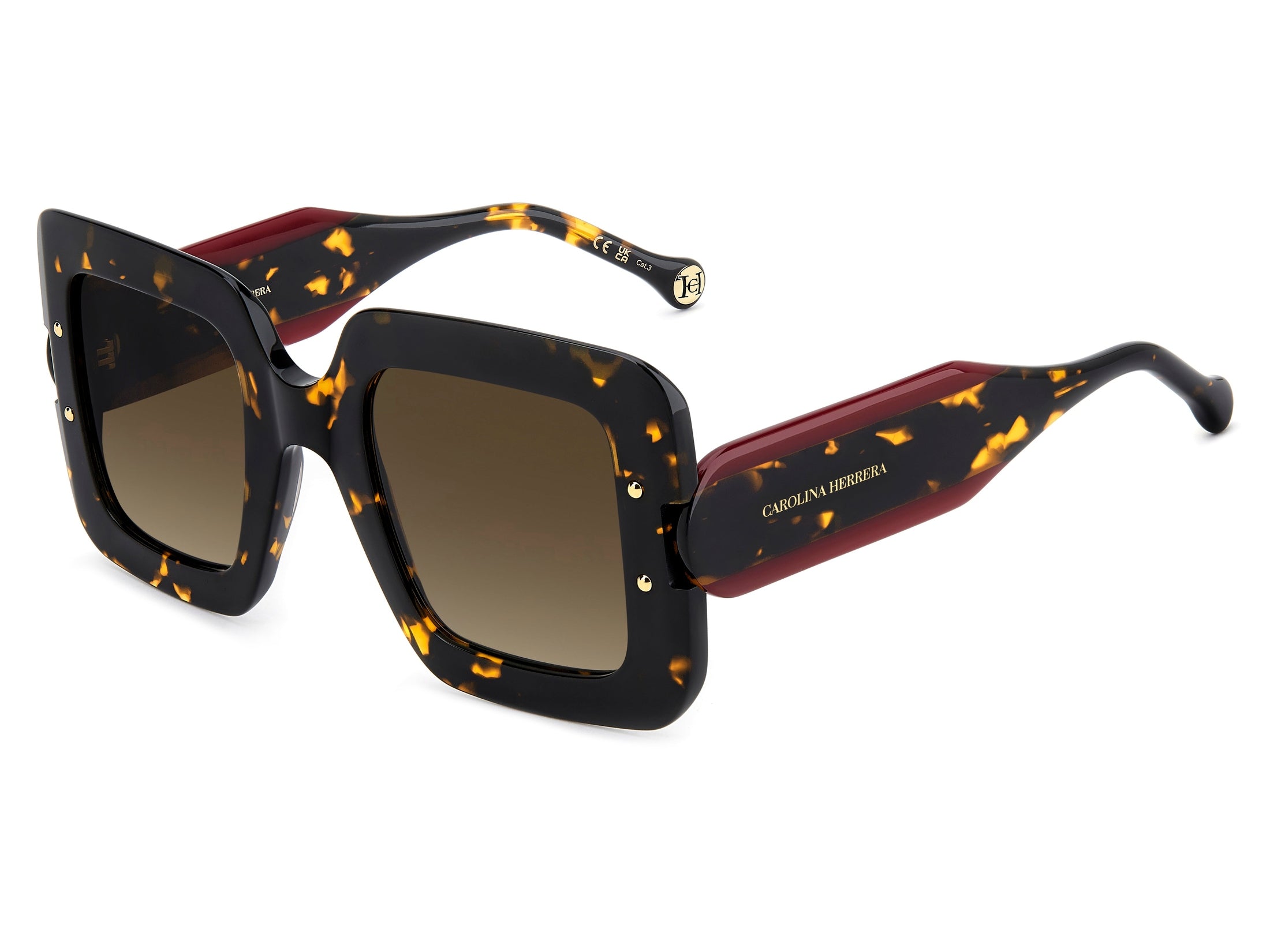 Carolina Herrera Square Sunglasses