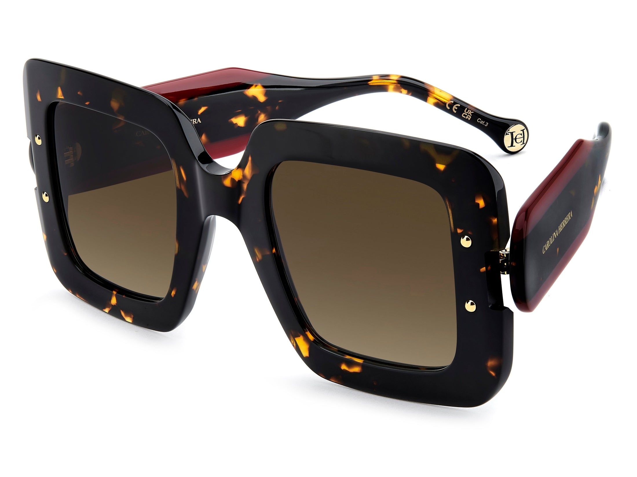 Carolina Herrera Square Sunglasses