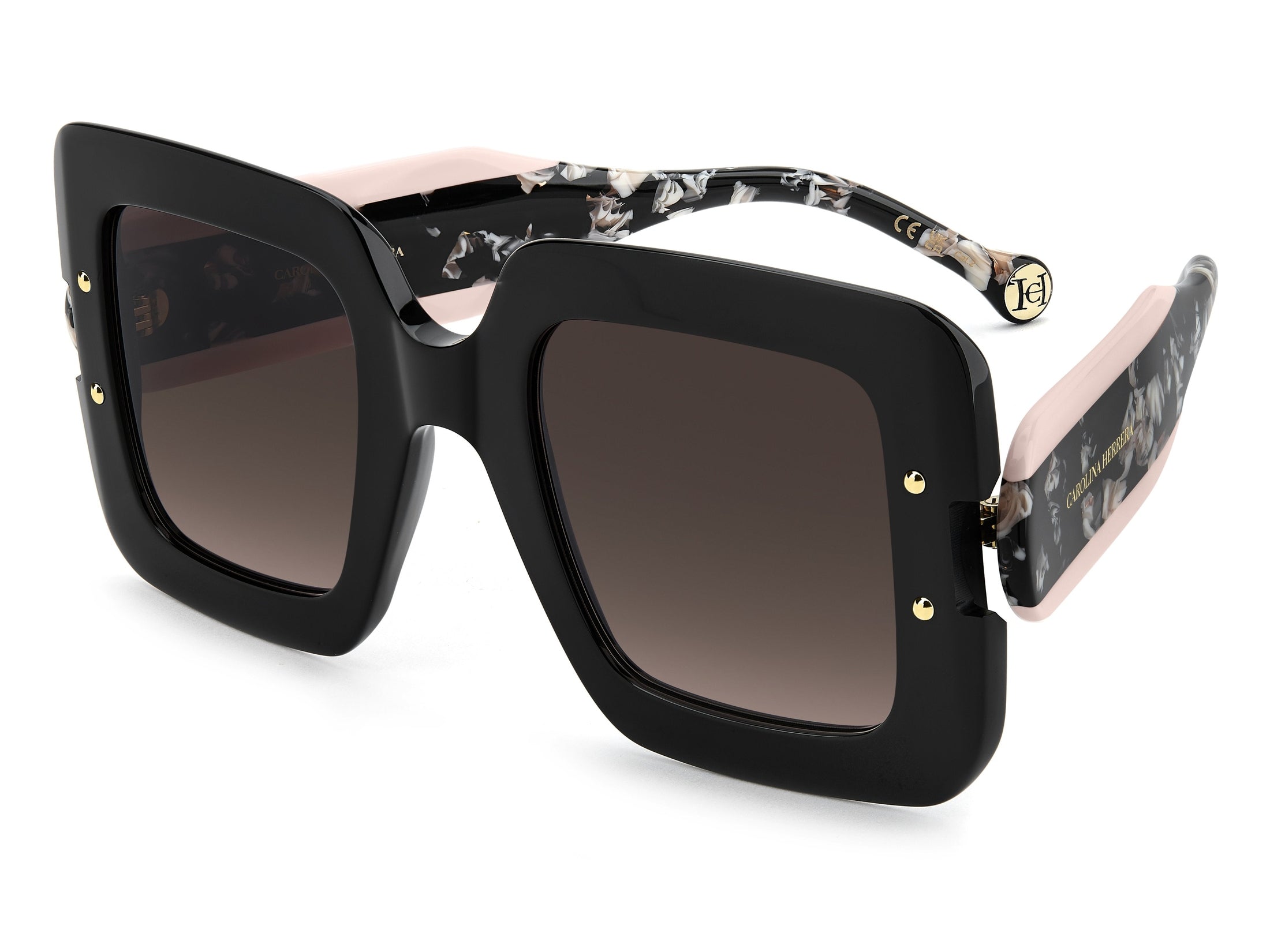 Carolina Herrera Square Sunglasses