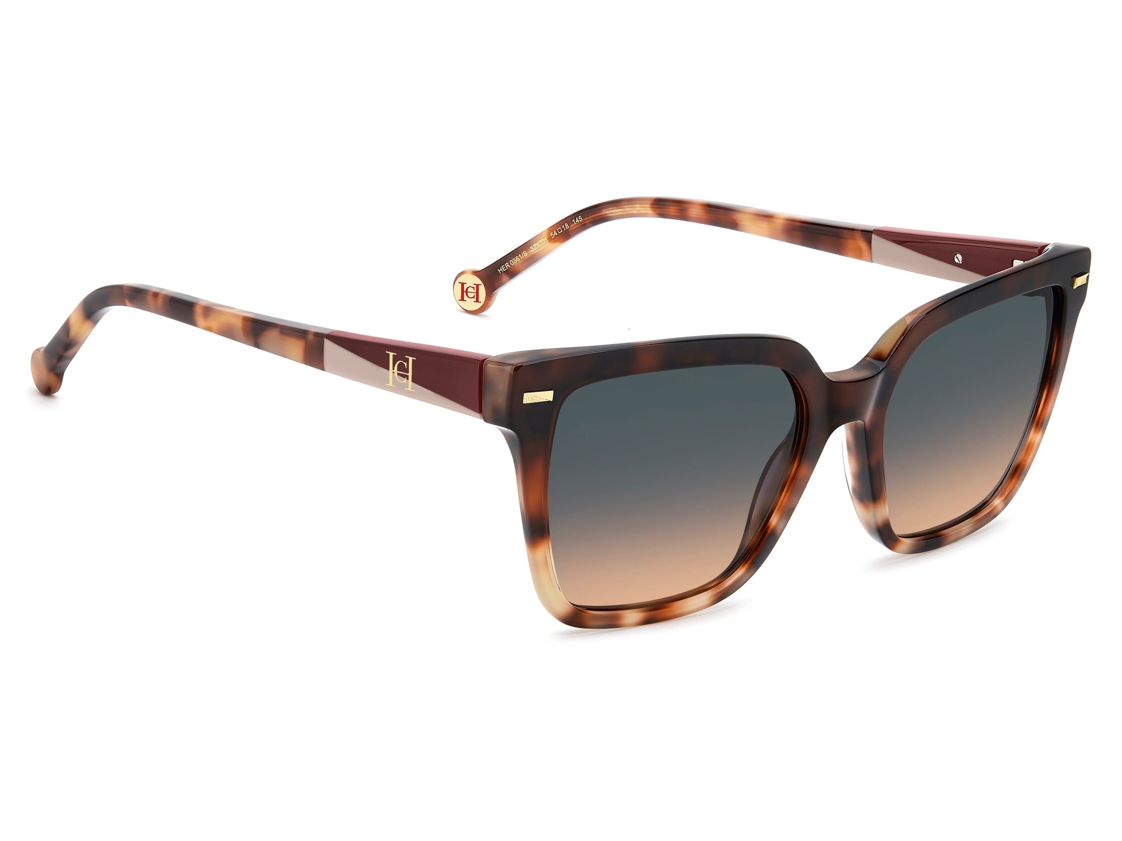 Carolina Herrera Square Sunglasses