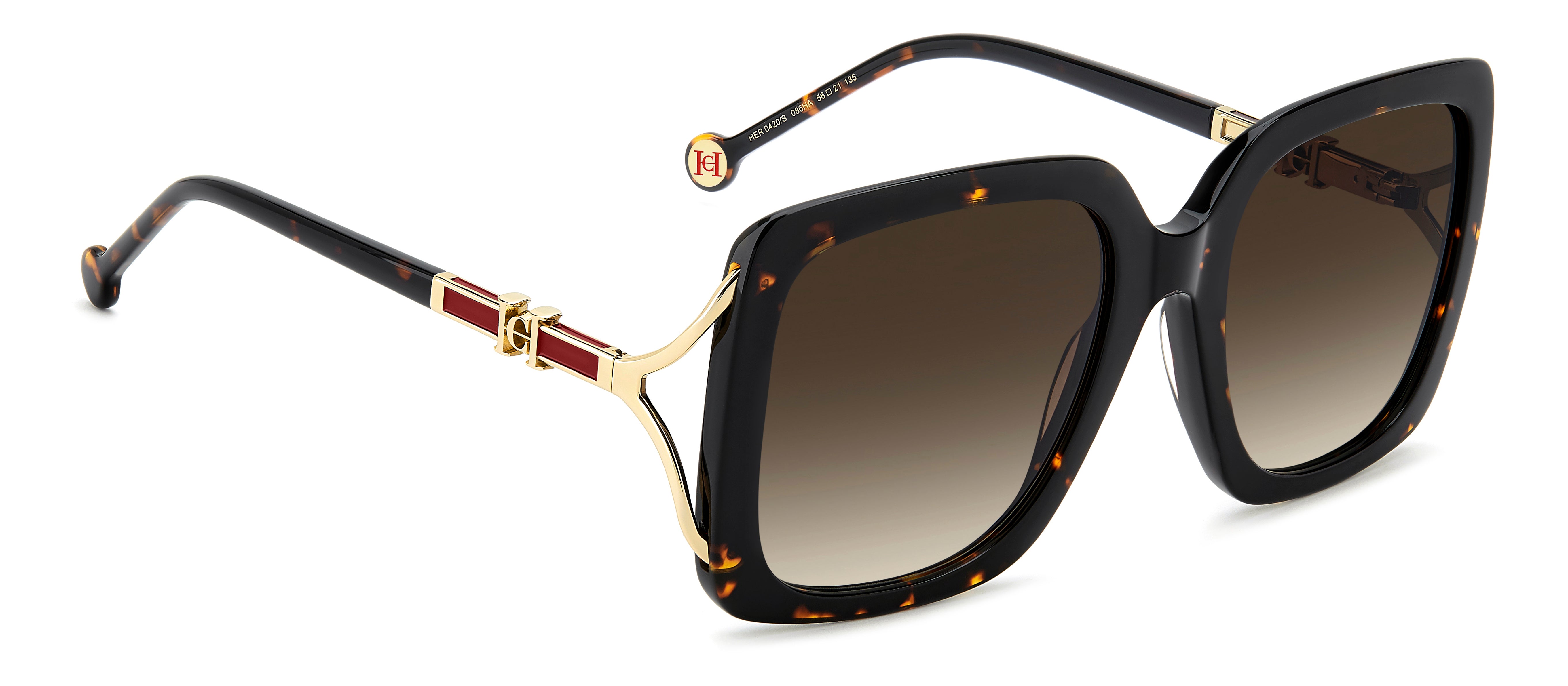 Carolina Herrera Square Sunglasses