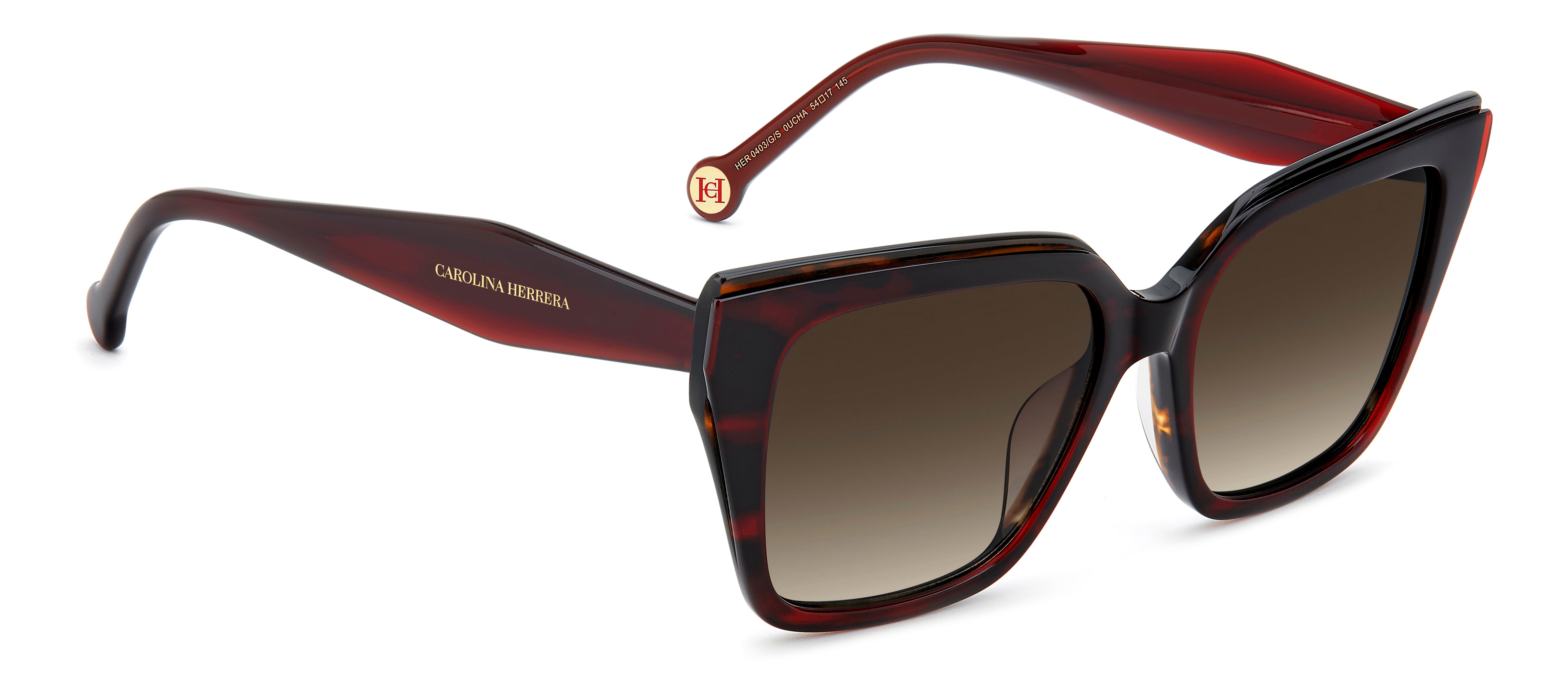 Carolina Herrera Square Sunglasses