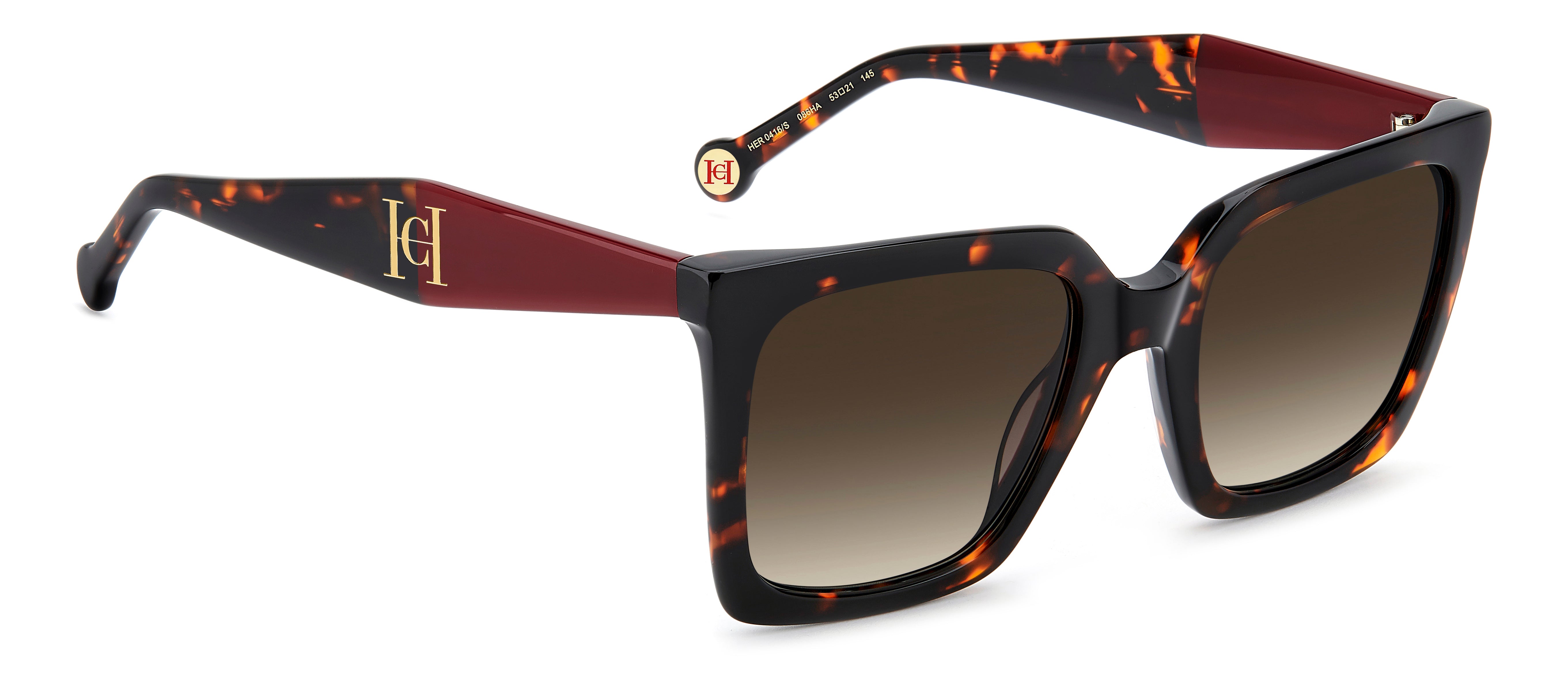 Carolina Herrera Square Sunglasses