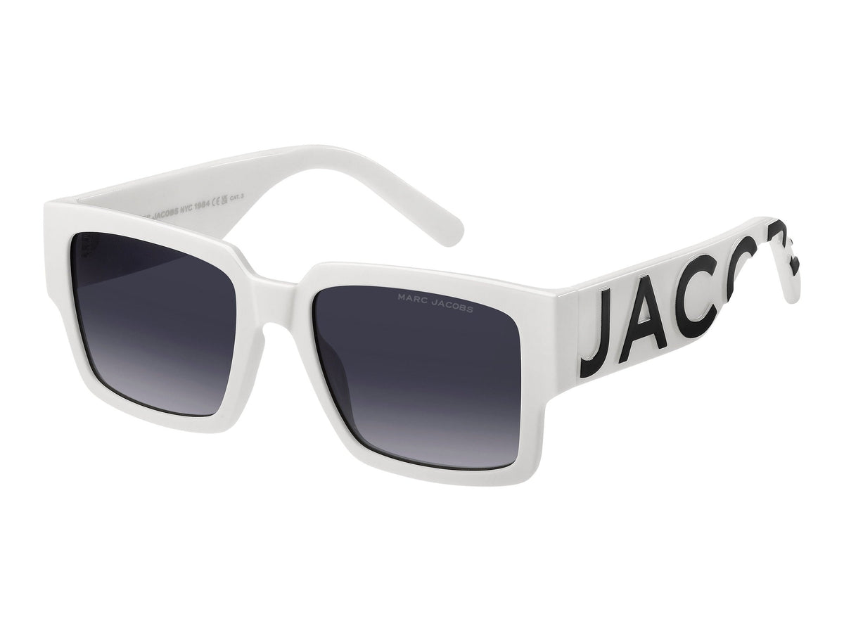 Marc Jacobs NWT Logo Square Mirrored Sunglasses Full Inclusion. Case And Dustba Marc Jacobs MARC 647/S 08A WJ Sunglasses Black Grey - eye-oo.com main image 3