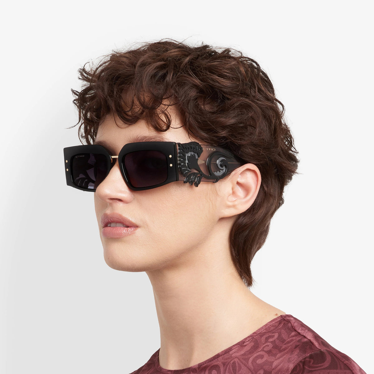 Etro Square Sunglasses