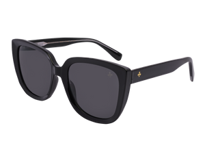 Rosa Valentine Square Sunglasses - 9813 Black