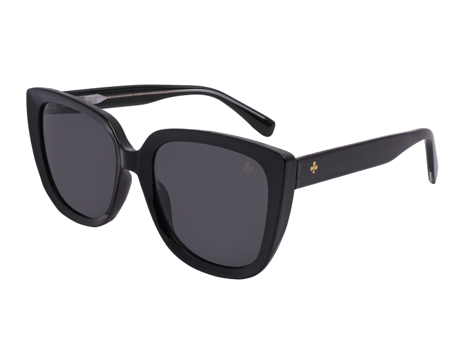 Rosa Valentine Square Sunglasses - 9813 Black