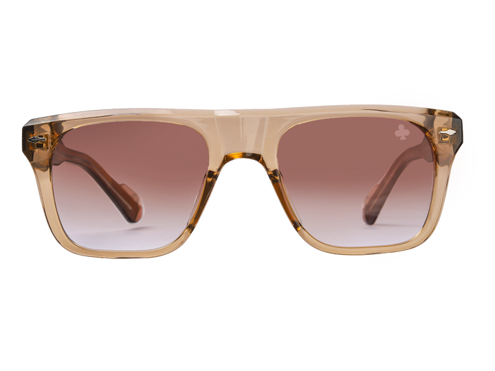 Rosa Valentine Square Sunglasses - 9812 Crystal