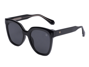 Rosa Valentine Square Sunglasses - 9817 Black