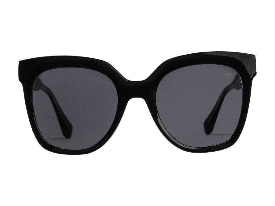 Rosa Valentine Square Sunglasses - 9817 Black