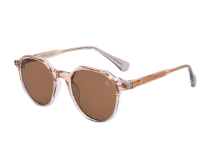 Rosa Valentine Round Sunglasses - 6226 Crystal