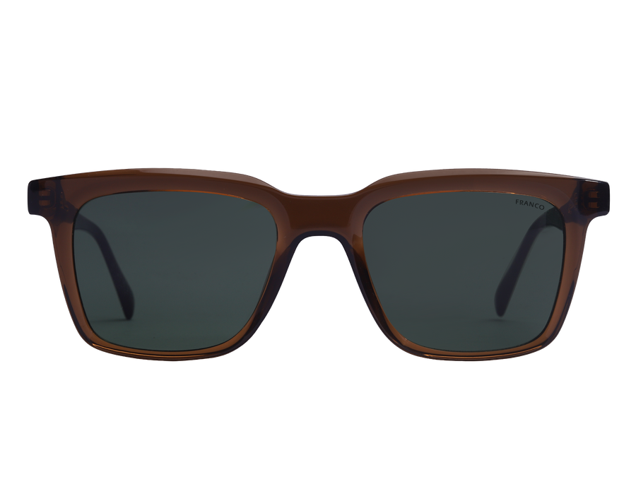 Franco Square Sunglasses - 9005 Brown