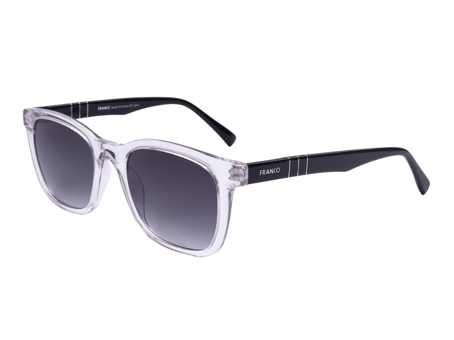 Franco Square Sunglasses - 9002 Crystal