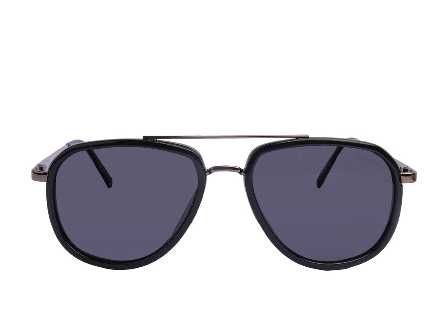 Franco AVIATOR Sunglasses - 5207 Black