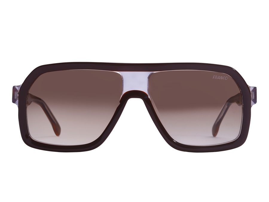 Franco Square Sunglasses - 3225 Brown