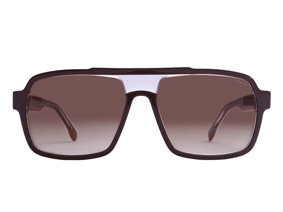 Franco Square Sunglasses - 3227 Brown