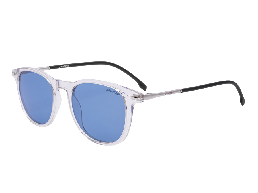 Sportster Square Sunglasses - B01121/S Crystal