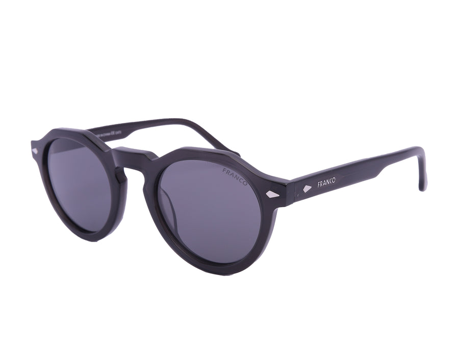 Franco Round Sunglasses - 3228 Grey