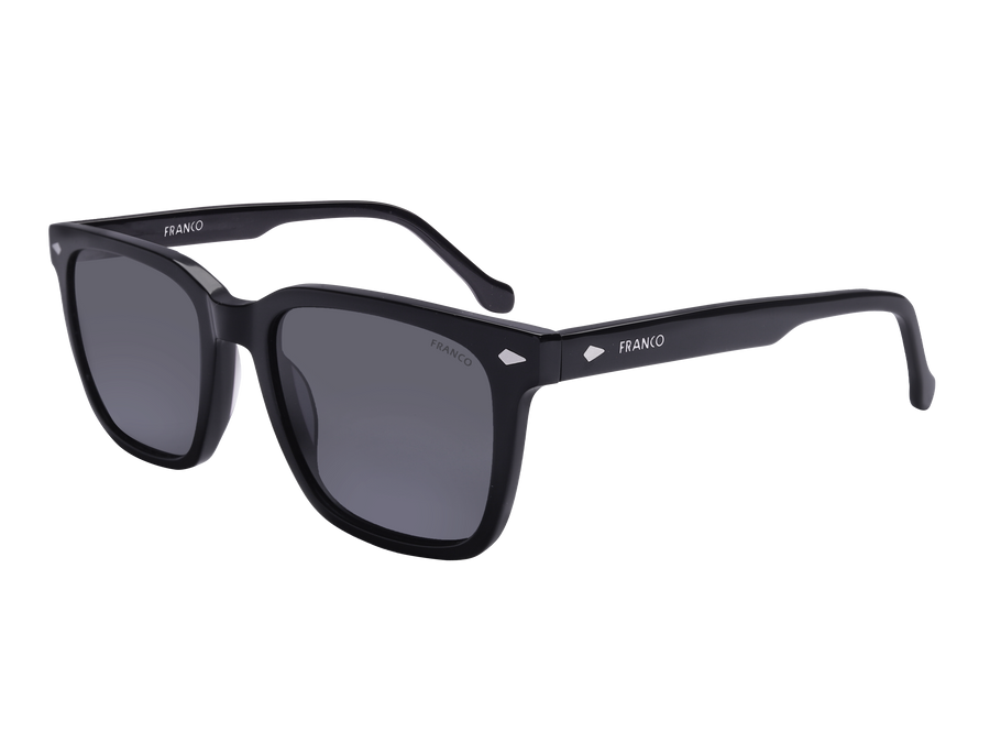 Franco Square Sunglasses - 3229 Dark Ruthenium