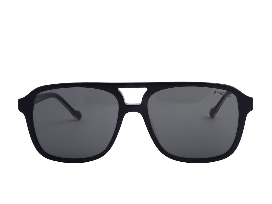 Franco Square Sunglasses - 3213 Matte Black