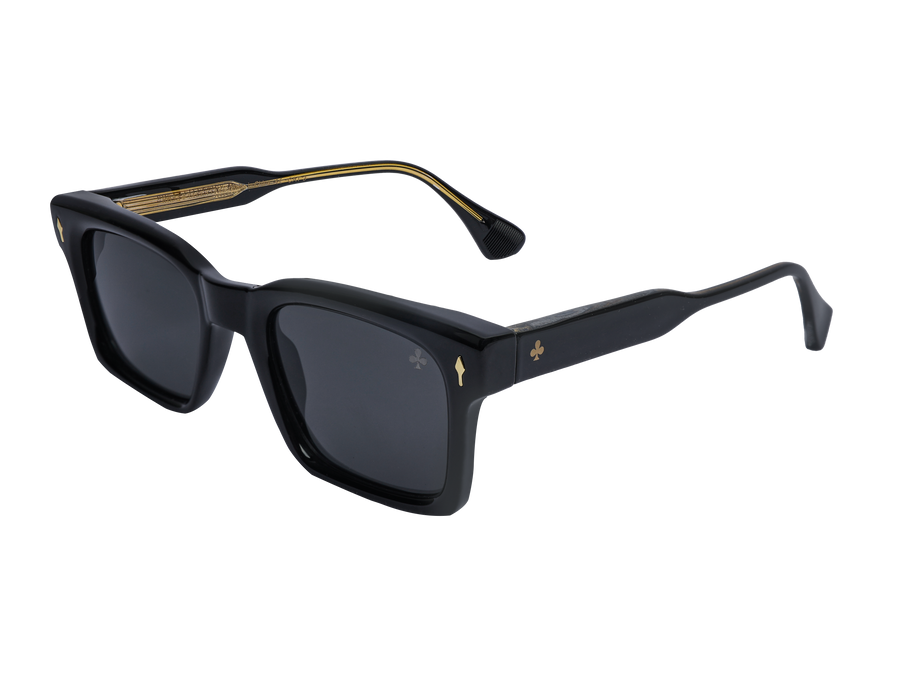 Rosa Valentine Square Sunglasses - 9804 Black