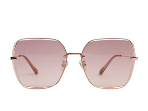 Franco Square Sunglasses - 7227 Matte Gold