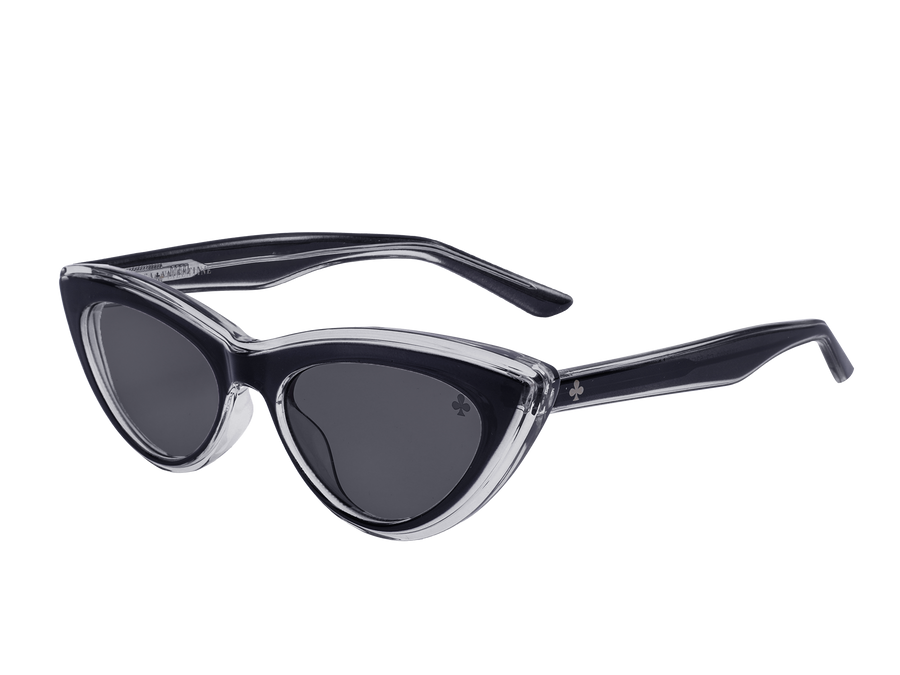 Rosa Valentine Cat-Eye Sunglasses - 8802 Light Grey