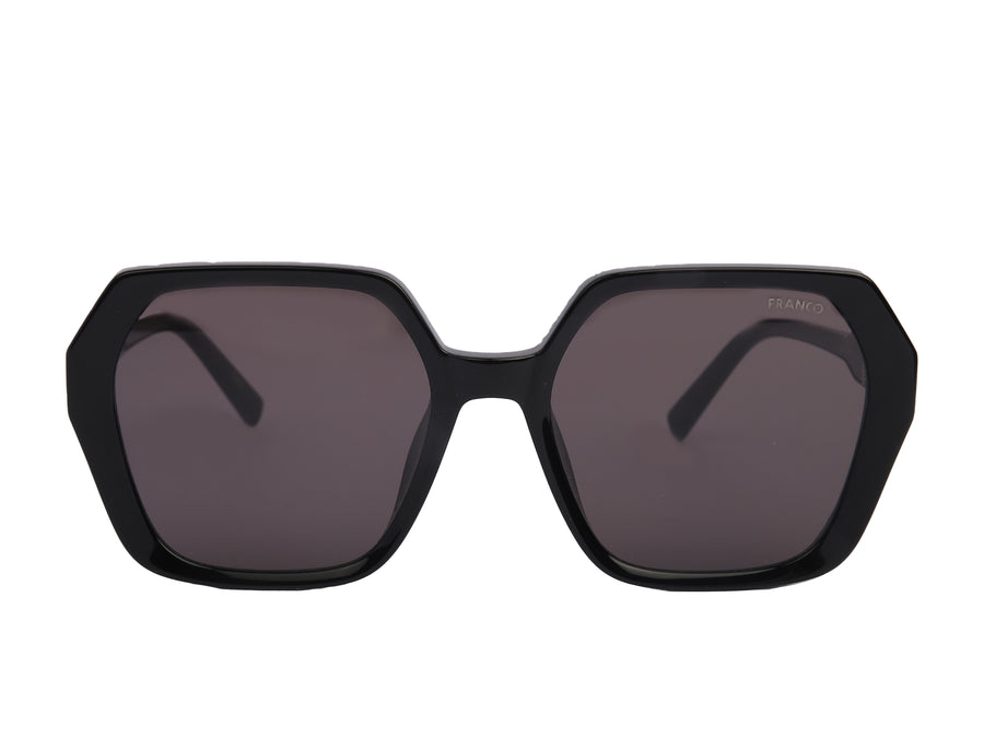 Franco Square Sunglasses - 9056 Black