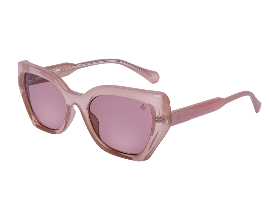 Rosa Valentine Square Sunglasses - 8805 Crystal