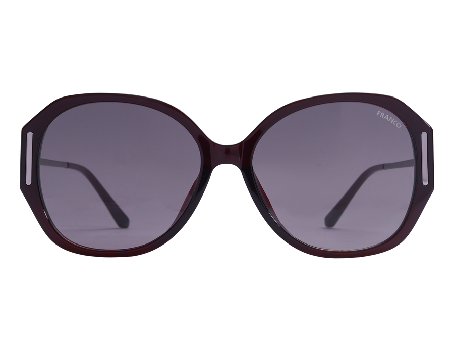 Franco Round Sunglasses - 9055 Black