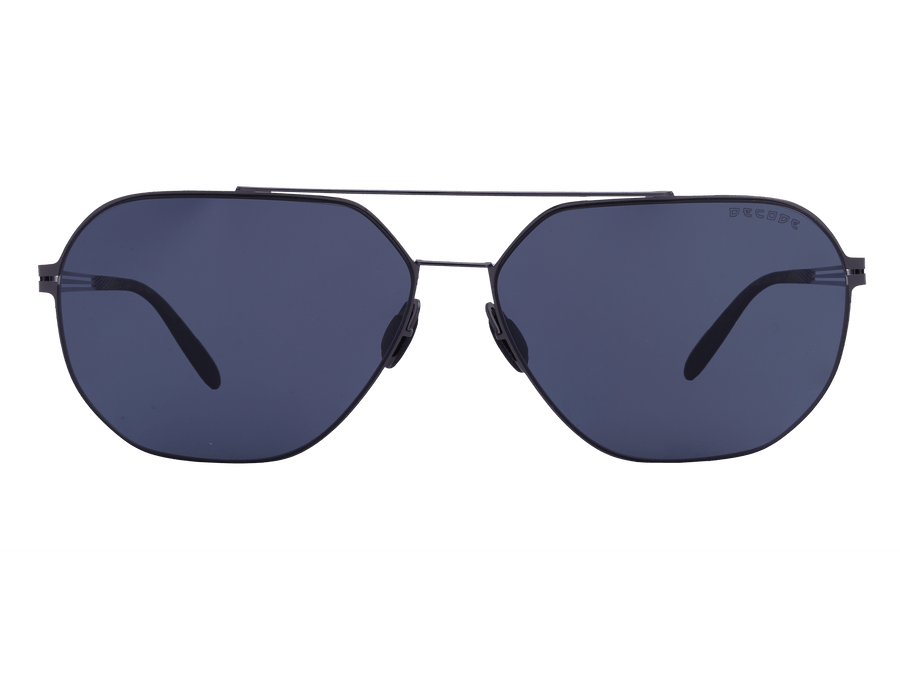 Decode Aviator Sunglasses - 7106 Black