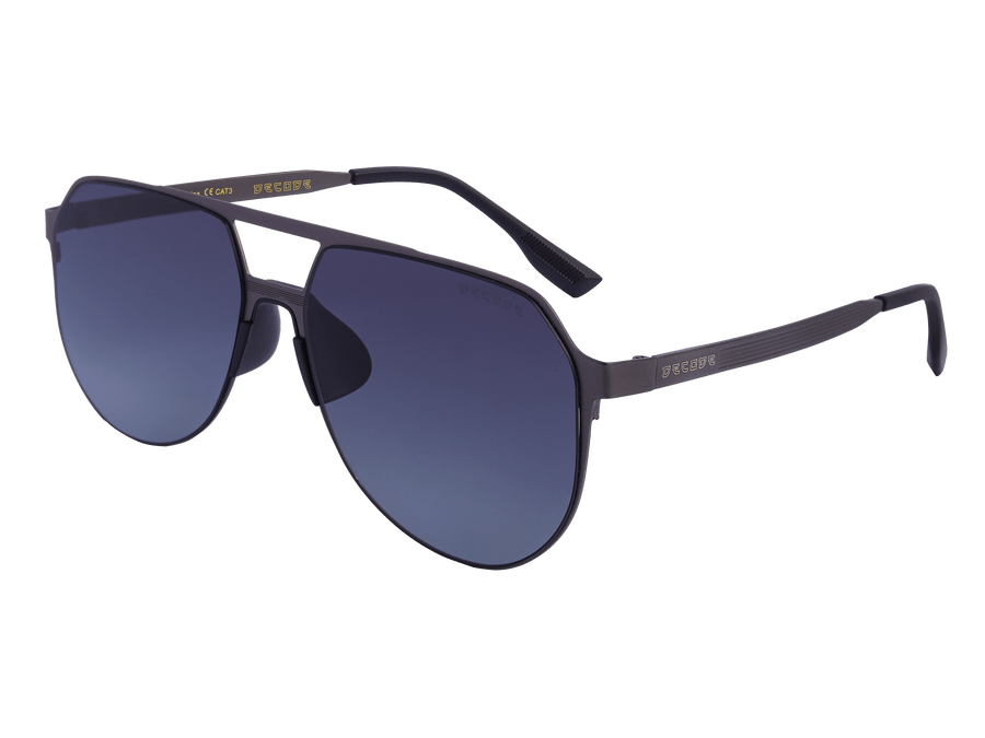 Decode Aviator Sunglasses - 2257/PLZ Black