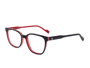 Rosa Valentine Square Frames - 10296-1 Black Red