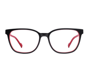 Rosa Valentine Square Frames - 10296-1 Black Red