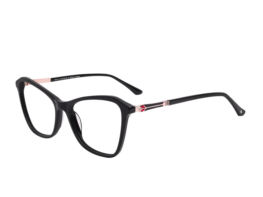 Rosa Valentine Cat-Eye Frames - XC82094 Black