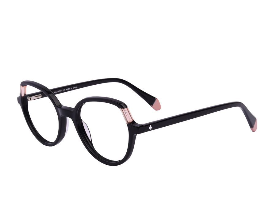 Rosa Valentine Round Frames - 2804 Black