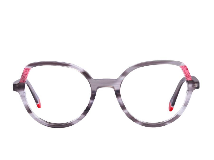 Rosa Valentine Round Frames - 2804 Grey