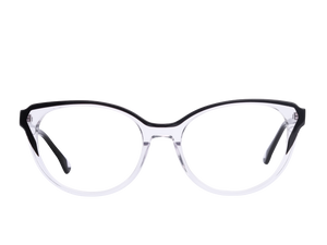 Rosa Valentine Cat-Eye Frames - 9037 Crystal Black