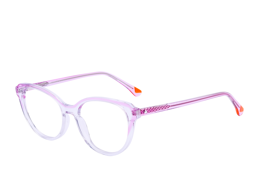 Rosa Valentine Cat-Eye Frames - 9037 Crystal Pink