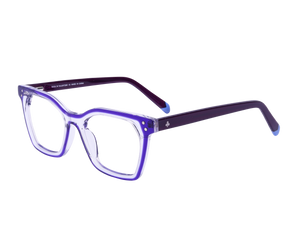 Rosa Valentine Square Frames - 9040 Crystal Purble