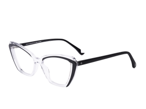 Rosa Valentine Cat-Eye Frames - 9038 Crystal