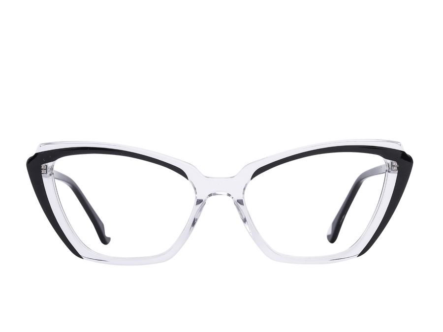 Rosa Valentine Cat-Eye Frames - 9038 Crystal