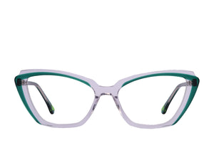 Rosa Valentine Cat-Eye Frames - 9038 Green