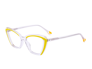 Rosa Valentine Cat-Eye Frames - 9038 Crystal Yellow