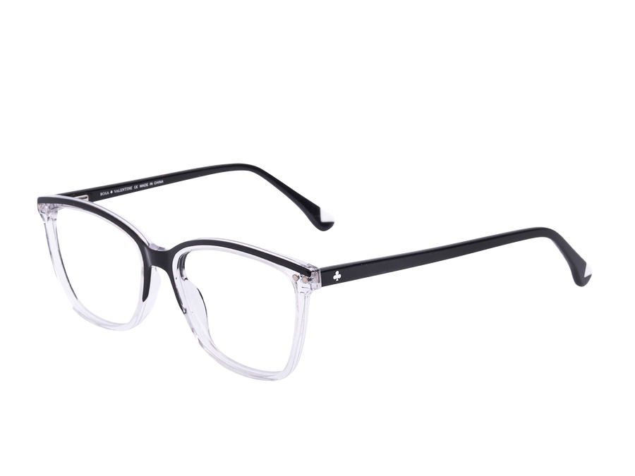 Rosa Valentine Square Frames - 9033 Crystal Black