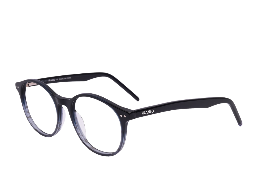 Franco Round Frames - MF1040 Grey Black