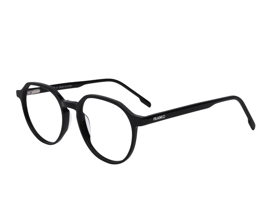 Franco Round Frames - CHA10332 Black