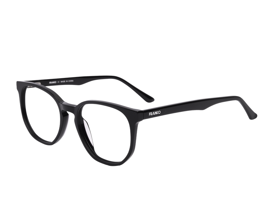 Franco Round Frames - RDR7151F Black